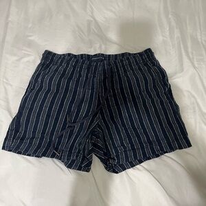 Aeropostale Navy Striped Men's Shorts SMALL